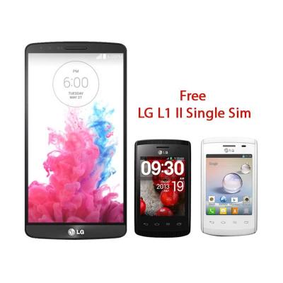 LG G3 16GB Titan (Free LG L1 II Single Sim)