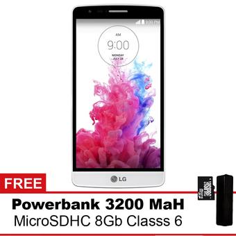 LG G3 S D724 - Putih + Gratis Powerbank + MMC 8Gb  