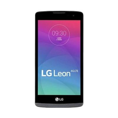 LG H324T Leon Black Titan Smartphone [8 GB/Garansi Resmi]