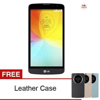 LG L Bello D335 - 8GB - Hitam + Flip Case Cover  