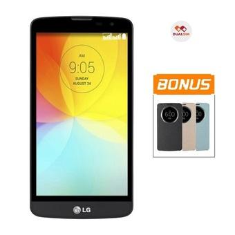 LG L Bello D335 - Black + Flip Case Cover  