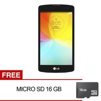 LG L Fino D295 - 4GB - Black Titan + Bonus Micro SD 16GB  