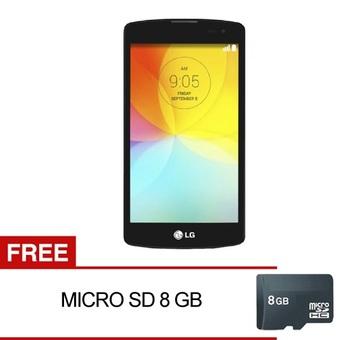 LG L Fino D295 - 4GB - Black Titan + Bonus Micro SD 8GB  
