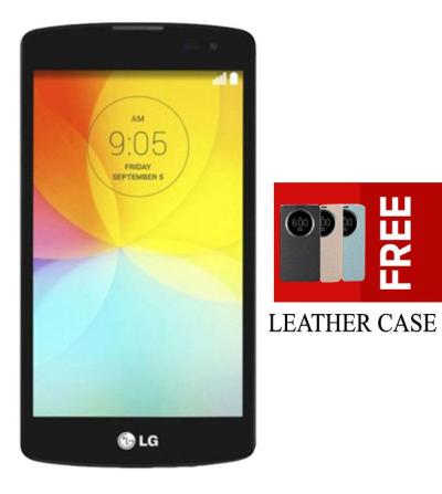 LG L Fino D295 - 4GB - Hitam Flip Case Cover