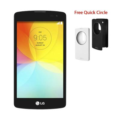 LG L Fino L70+ White Free Quick Circle Casing
