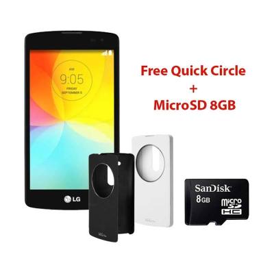 LG L Fino L70+ White Free Quick Circle + MicroSD 8GB