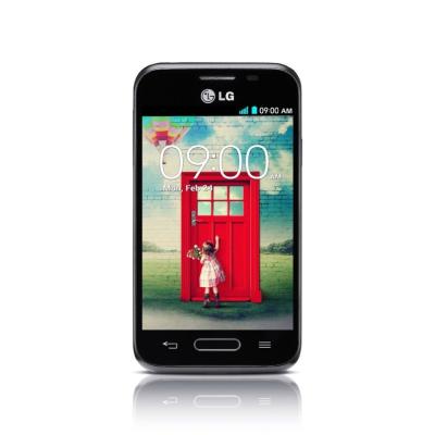 LG L40 Dual Sim - Black - Bonus Jelly Skin