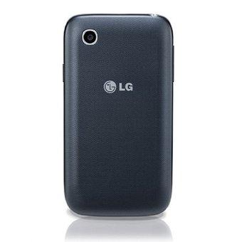 LG L40 Dual Sim - Hitam - Bonus Jelly Skin  