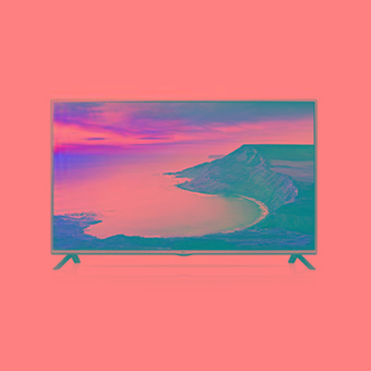 LG LED TV 42” - 42LF550A - Hitam - Khusus Jabodetabek  
