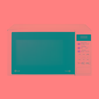 LG Microwave MS2342D WITH I-WAVE TECHNOLOGY- Putih- 23 L  