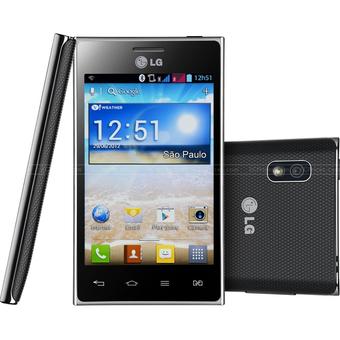 LG Optimus L5 Dual E615 - 4 GB - Hitam  