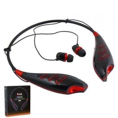 LG Tone HBS S740T Wireless Bluetooth Stereo Hitam Headset Multi Fungsi for Mp3 or Slot Memory
