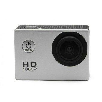 LODS Action Cam Wifi 1080P HD Sport Edition-Water Resistance 30m Screen 2" - Silver  
