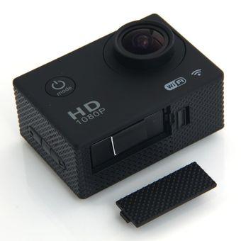 LODS Action Cam Wifi 1080P HD Sport Edition-Water Resistance 30m Screen 2" - Hitam  