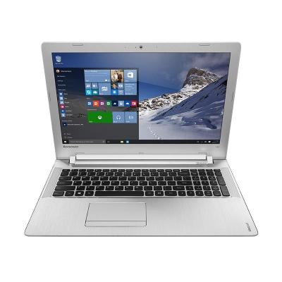 Launching Lenovo Ideapad 500 HCID White Notebook [15.6"FHD/i7-6500U/AMD Meso XT 2GB/Real Sense/Win 10] + Voucher Hypermart 750rb