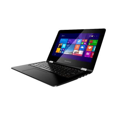 Lenovo 2in1 Yoga 300 80M1002JID Hitam Notebook [11.6 Inch/N3050/4 GB/Win 10]