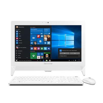 Lenovo PC All In One C20-00-88ID - Intel Celeron N3050 - 2GB RAM - Windows 10 - TouchScreen - Putih  