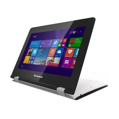 Lenovo Yoga 300 Putih Notebook [11.6 Inch Touchscreen/Intel N3050/RAM 4GB/HDD 500GB/Wind 10]