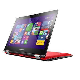 Lenovo Yoga 500-5200U - RAM 4GB - Intel Core i5-5200U - GT920-2GB - 14" Touch - Merah  