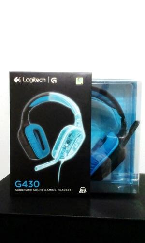 Logitech G430 Surround Sound Gaming Headset [BEKAS]