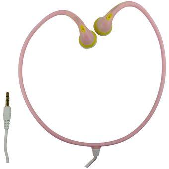 Lunar Handsfree Headphone Stereo Full Color Pink  