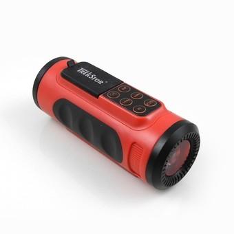 MENGS® Multi-Function Bicycle Bike LED Flashlight Torch MP3 Player - Red  