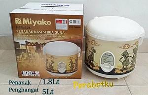 MIYAKO MCM-508 BATIK Rice Cooker Magic Com Motif WAYANG Timbul 1.8L