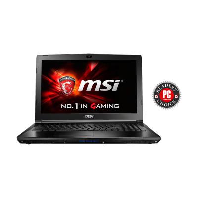 MSI GL62 6QF-671ID Gaming Notebook - Black [15.6 Inch FHD/i7-6700HQ/GTX 960M/Win 10] + Free Bag