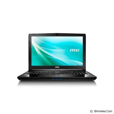 MSI Notebook CX62 6QD (Core i7-6700HQ Win 10) - Black