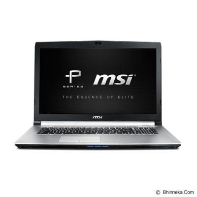 MSI Notebook PE60 6QE (Core i7-6700HQ Win 10) - Silver