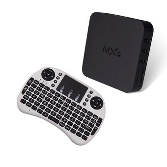 MXQ Android TV Box+Mini Keyboard (White) (Intl)  