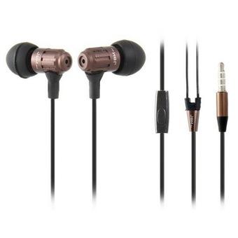 Mediatech In Ear JBM MJ 710 Earset / Earphone + Mic - Cokelat  