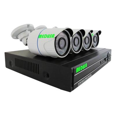 Medusa CCTV Paket 4CH AHD Outdoor KA6404M-A513-100W-3.6MM-1 MP