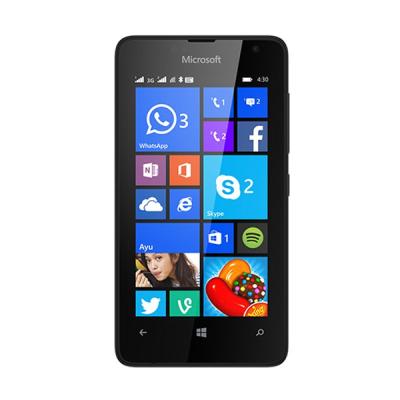 Microsoft Lumia 430 Black Smartphone [Dual SIM]