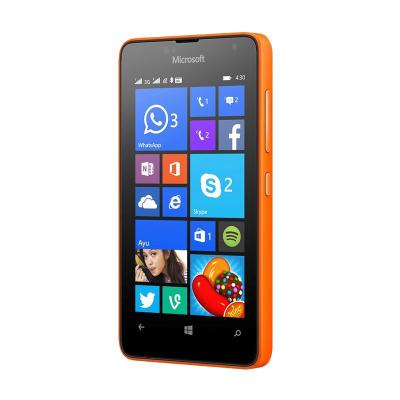 Microsoft Lumia 430 Orange Smartphone [Dual SIM]