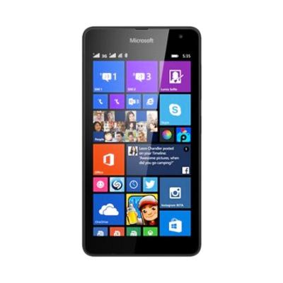 Microsoft Lumia 535 Hitam Smartphone [Dual SIM/8 GB]