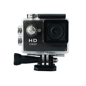 Mini 30-Meter Waterproof Sport DV HD 1080P Extreme Action Camera 5MP 15FPS Helmet Camera Cam DV Action Camcorder Black (Intl)  