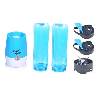 Mini Blender Shake 'n Take 3 - 2 Botol - Biru  