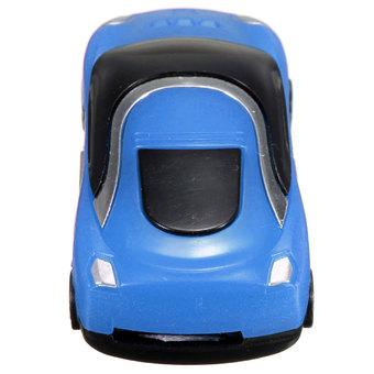Mini Car Shape MP3 Music Player With Bundle USB and Earphone Hole Blue  