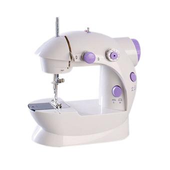 Mini Electric Sewing Machine (Purple/White)  