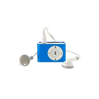 Mini MP3 Portable Digital Player with T-Flash/Micro SD Card Slot Blue  