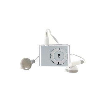 Mini MP3 Portable Digital Player with T-Flash/Micro SD Card Slot Silver  