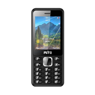 Mito 110 CandyBar Black Handphone
