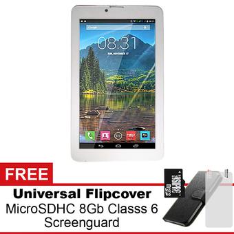 Mito Tablet T66 - 8GB - Silver + Gratis Paket Hadiah  