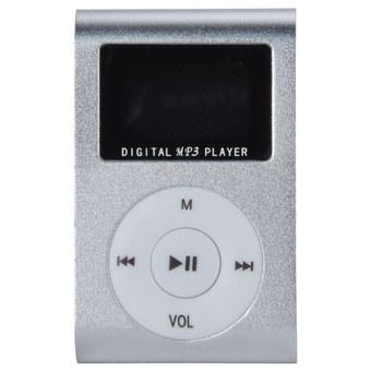 Moonar Mini MP3 Music Player - Silver  