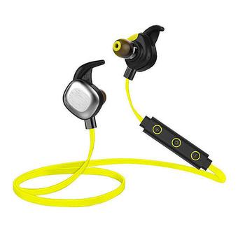 Morul U5 IPX7 NFC Swimming Stereo Earbuds Universal Wireless Bluetooth Headset BT4.1 Handfree Headphone With MIC -Yellow (Intl)  