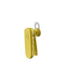 Motile Wireless Bluetooth 4.0 Stereo Noise Cancelling Headset for Cell Phones and Tablet(Yellow) (Intl)  
