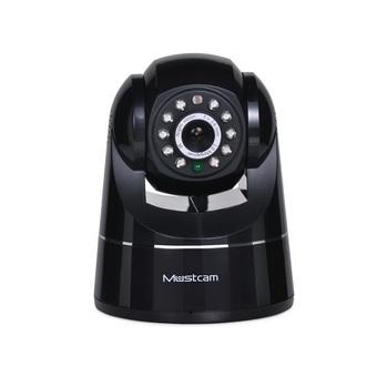 Mustcam H807P Indoor Wired/Wireless Pan/Tilt Network IP Camera IR-Cut H.264 (720P) Video Format (Black)  