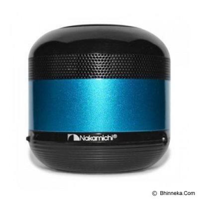 NAKAMICHI Bluetooth Speaker with FM Radio [NBS 2N] - Black/Blue