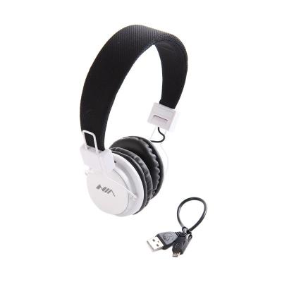 NIA Q8 Putih Bluetooth Headset